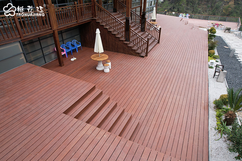 安化青云洞景区竹木平台